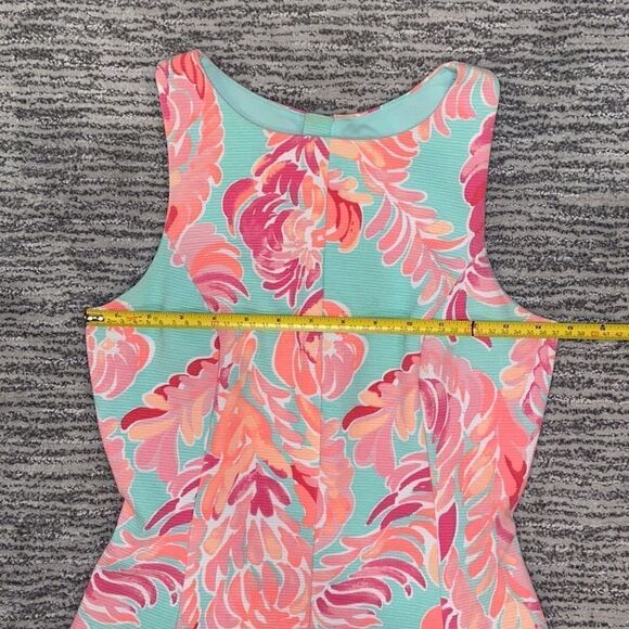 Lilly Pulitzer Cove Poolside Blue Love Birds Dress Size XS - Picture 7 of 11